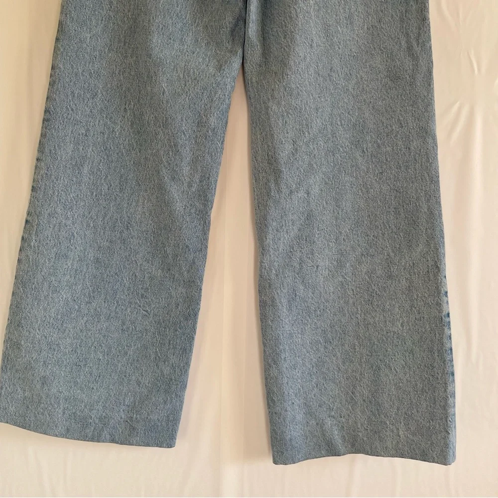 Sandro Wide Leg Jeans Size 34FR XS US - Picture 8 of 11